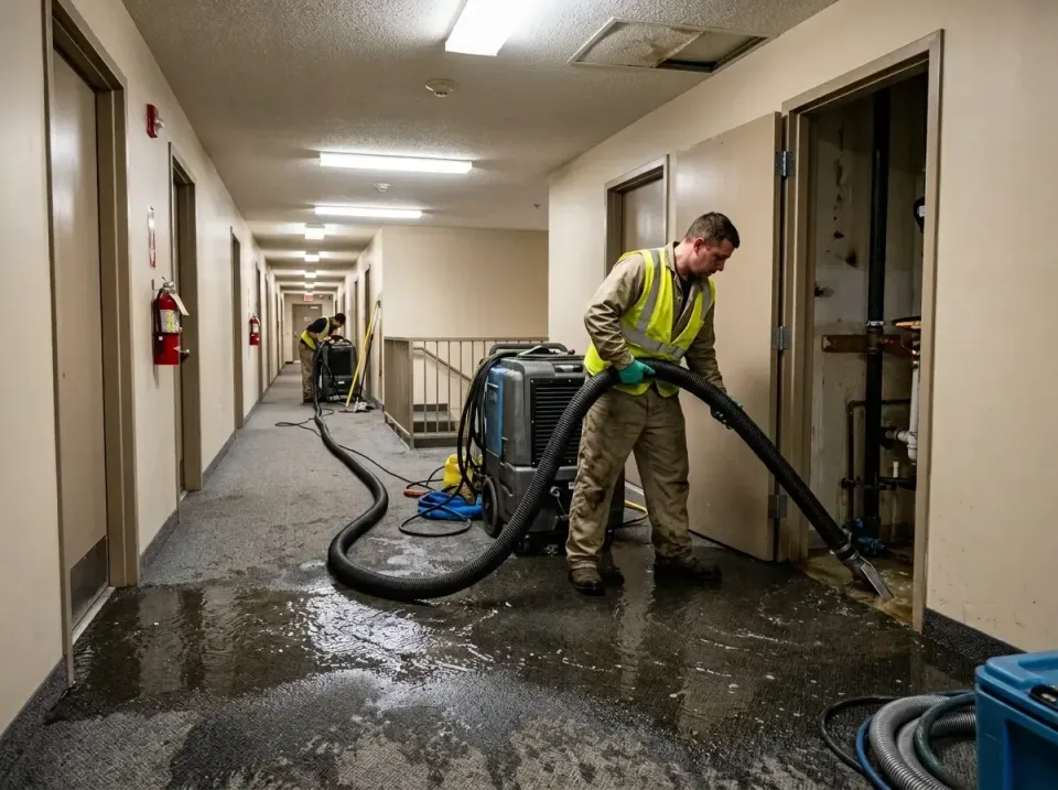 multi-unit-apartment-hallway-f-005 — frequently asked questions, Emergency Burst Pipe Water Extraction & Removal in Plover,…